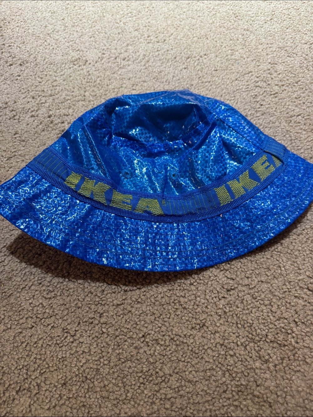 IKEA Blue and Yellow Kids Logo Bucket Hat
